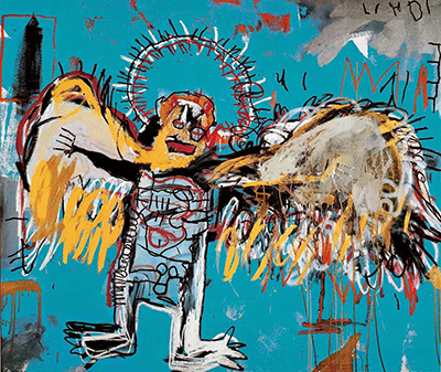 Untitled (Fallen Angel) Jean-Michel Basquiat